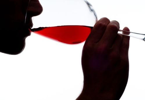 sip the wine