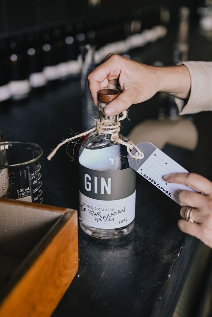 how is Gin made