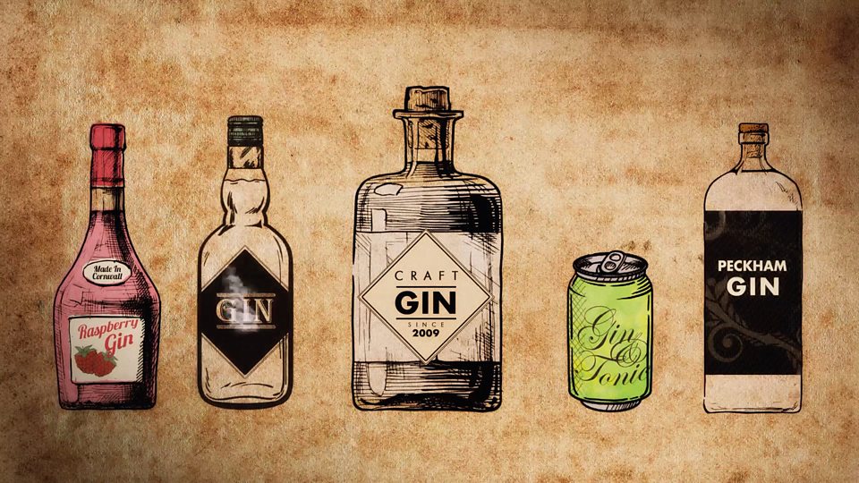 evolution of Gin cocktails