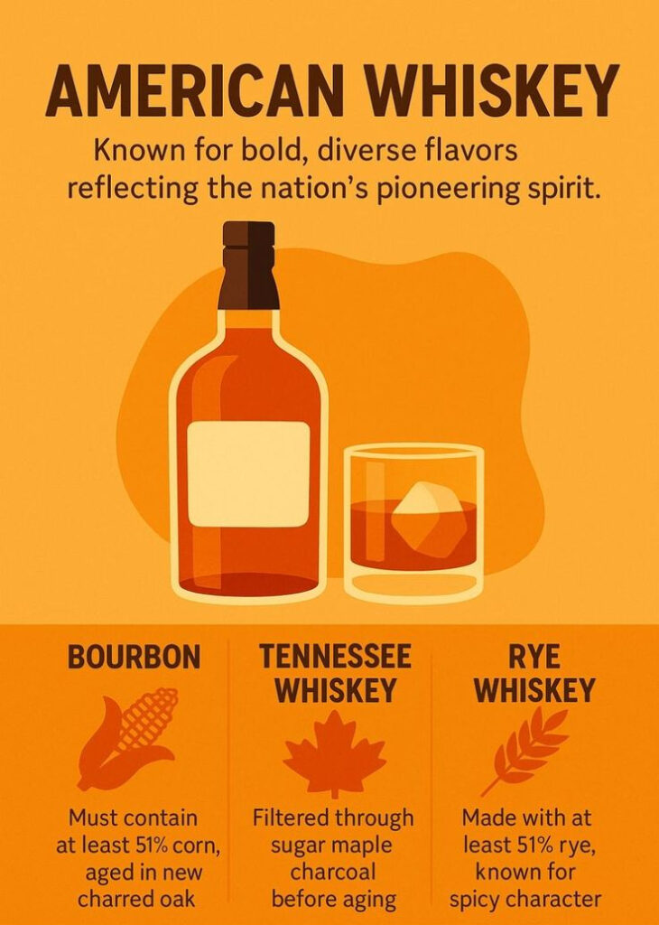 Difference between American Whiskey and Tennessee Whiskey